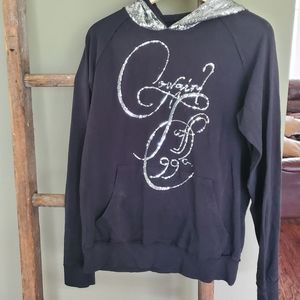 Sequence hooded Cowgirl Tuff sweatshirt